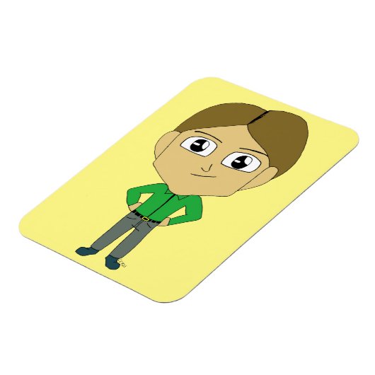 chibi magneet (Linkerzijde)