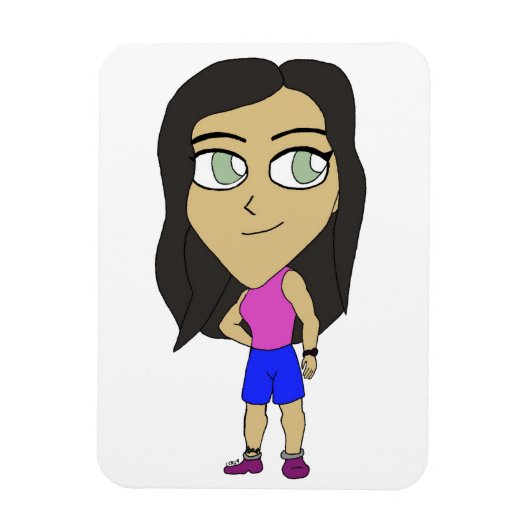 chibi magneet (Verticaal)