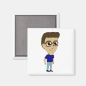 chibi magneet (Voorkant / Achterkant)