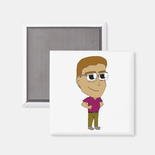 chibi magneet (Voorkant / Achterkant)