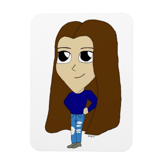 chibi magneet (Verticaal)
