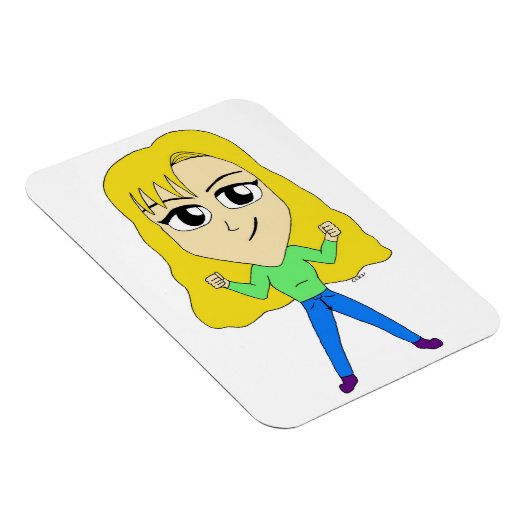 chibi magneet (Rechterzijde)