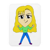 chibi magneet (Verticaal)