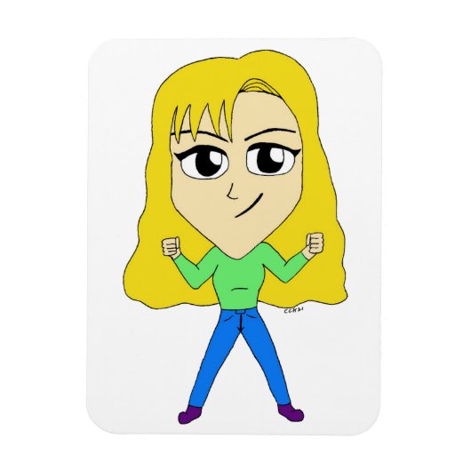 chibi magneet (Verticaal)