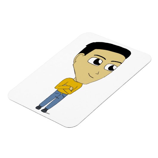 chibi magneet (Linkerzijde)
