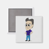 chibi magneet (Voorkant / Achterkant)
