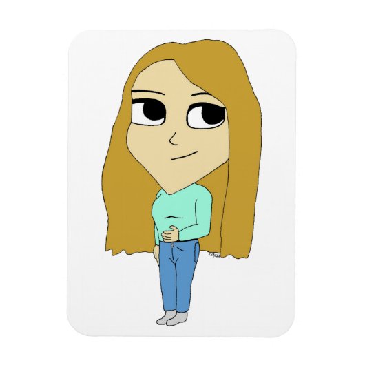 chibi magneet (Verticaal)