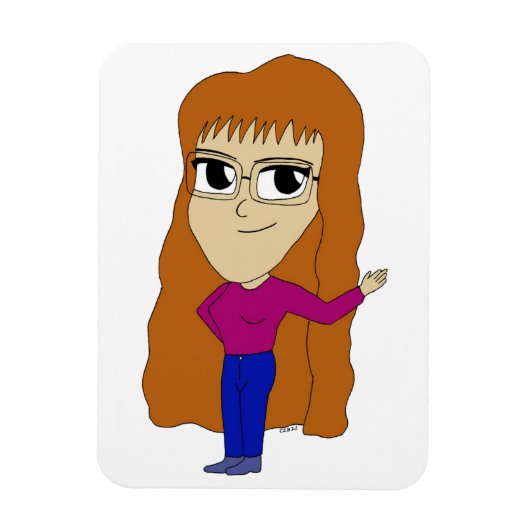 chibi magneet (Verticaal)