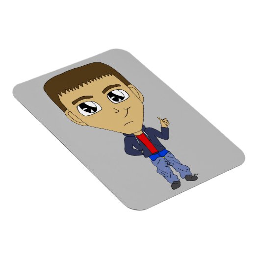 chibi magneet (Rechterzijde)