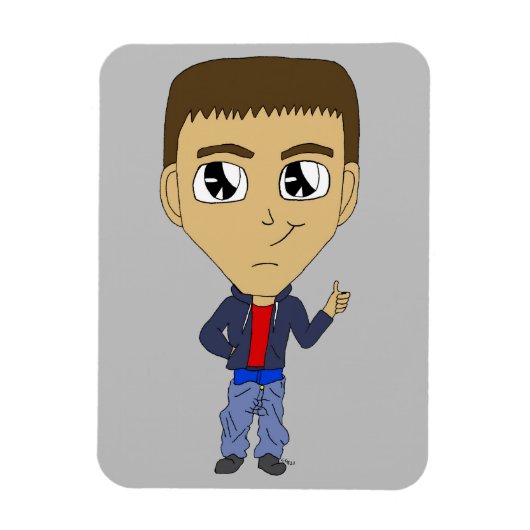 chibi magneet (Verticaal)