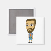 chibi magneet (Voorkant / Achterkant)