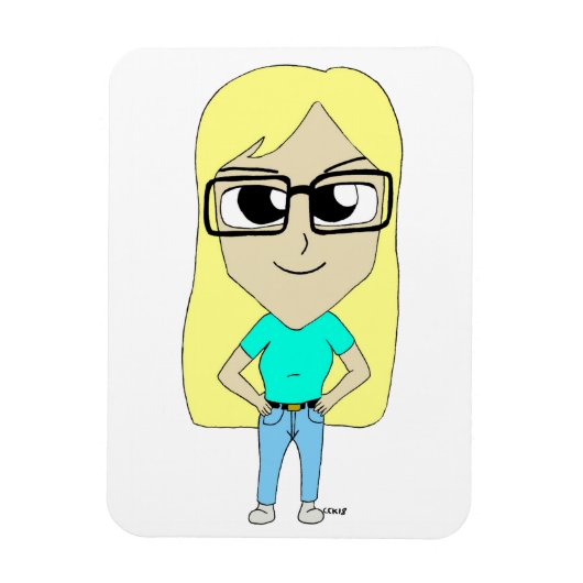 chibi magneet (Verticaal)