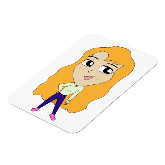 chibi magneet (Linkerzijde)