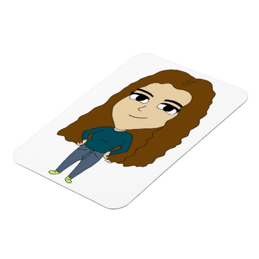 chibi magneet (Linkerzijde)