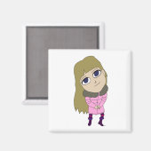 chibi magneet (Voorkant / Achterkant)