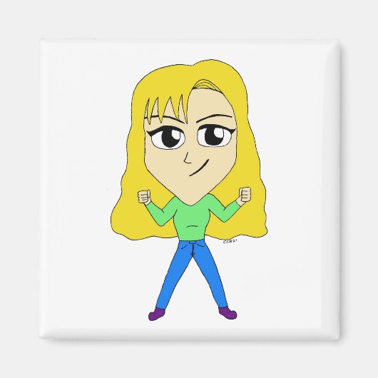 chibi magneet (Voorkant)