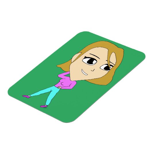 chibi magneet (Linkerzijde)