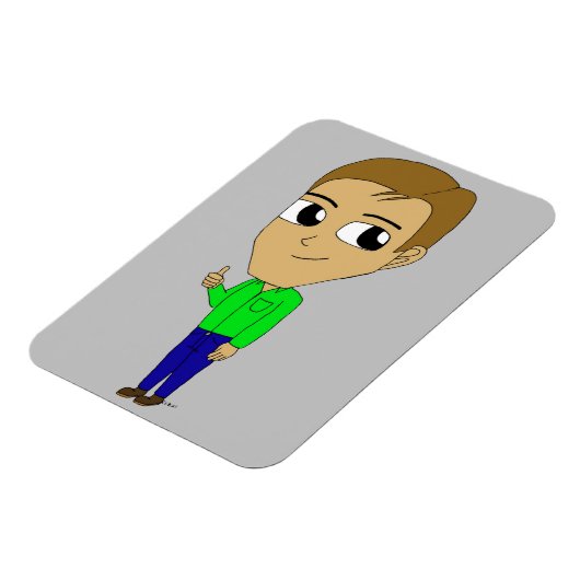 chibi magneet (Linkerzijde)