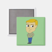 chibi magneet (Voorkant / Achterkant)