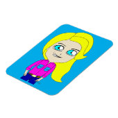 chibi magnet magneet (Linkerzijde)