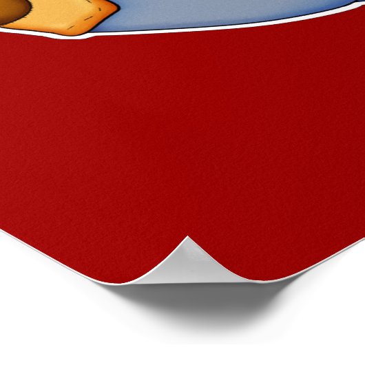 Chibi Maneki Neko Poster (Hoek)