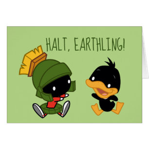 Chibi MARVIN DE MARTIAN™ EN DAFFY DUCK™