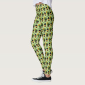 Chibi MARVIN DE MARTIAN™ EN DAFFY DUCK™ Leggings (Links)