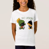 Chibi MARVIN DE MARTIAN™ EN DAFFY DUCK™ T-shirt (Voorkant)