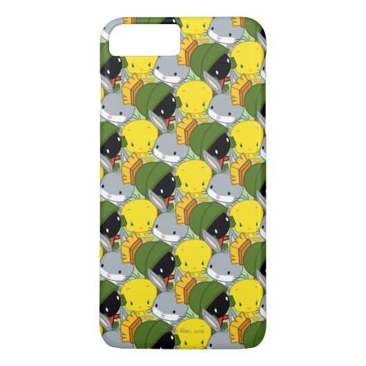 Chibi MARVIN DE MARTIAN™, TWEETY™, & BUGS BUNNY™ Case-Mate iPhone Case (Achterkant)