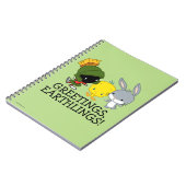 Chibi MARVIN DE MARTIAN™, TWEETY™, & BUGS BUNNY™ Notitieboek (Linkerzijde)