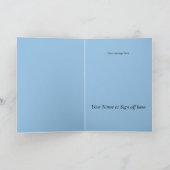 Chibi Meisje Eenhoorn op het strand Verjaardag Kaa Feestdagen Kaart (Binnen)