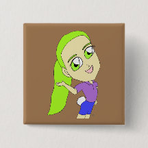 chibi meisje met een staartknoop