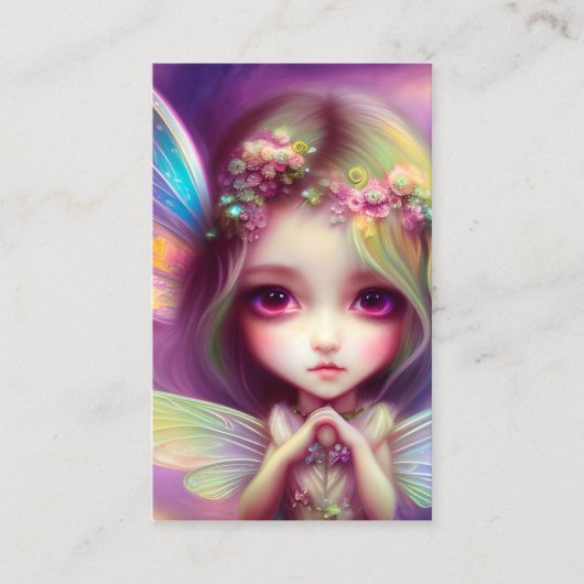 Chibi Meisje Visitekaartje (Voorkant)