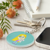Chibi met een pup sleutelhanger (Voorkant Rechts)