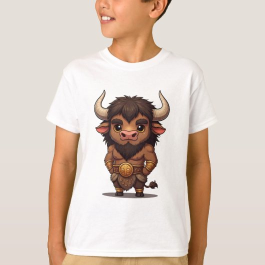 Chibi Minotaur T-shirt (Voorkant)