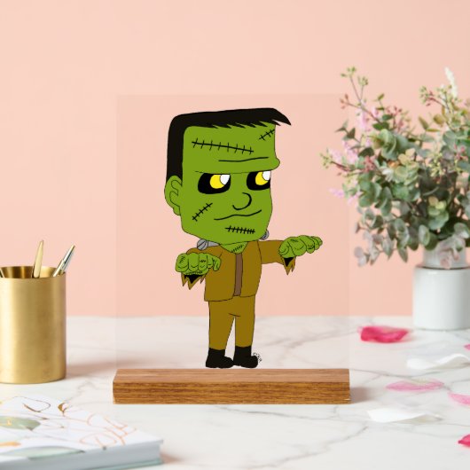 chibi monster acryl bord (Huwelijk)