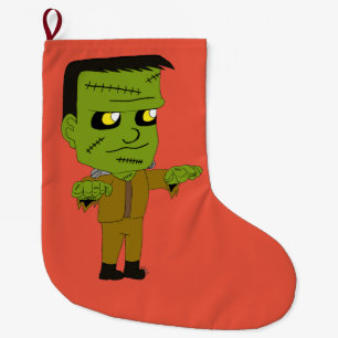 chibi monster grote kerstsok