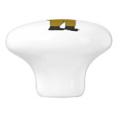 chibi monster keramische knop (Zijkant)