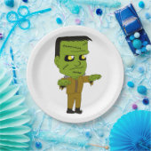 chibi monster papieren bordje (Feest)