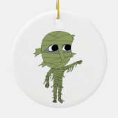chibi mummy keramisch ornament (Achterkant)
