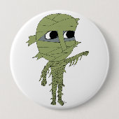 chibi mummy ronde button 4,0 cm (Voorkant)