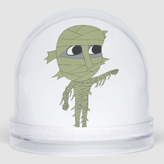 chibi mummy sneeuwbol (Voorkant)