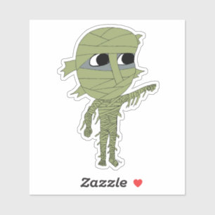 chibi mummy sticker