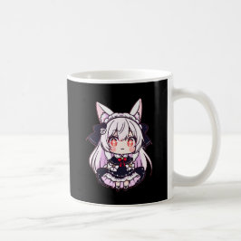 Chibi Neko Gothic Lolita Koffiemok