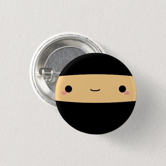 Chibi Ninja Button (Voorkant /achterkant)