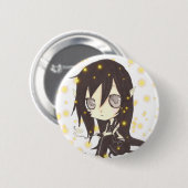 chibi nocturnia ronde button 5,7 cm (Voorkant /achterkant)