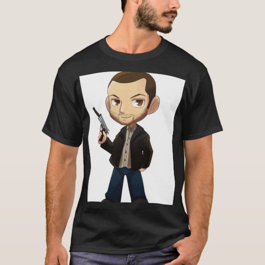Chibi Oost-Europees Straat Surviver T-shirt (Voorkant)