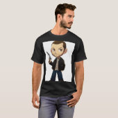 Chibi Oost-Europees Straat Surviver T-shirt (Voorkant volledig)
