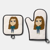 chibi ovenwant & pannenlap set (Voorkant)