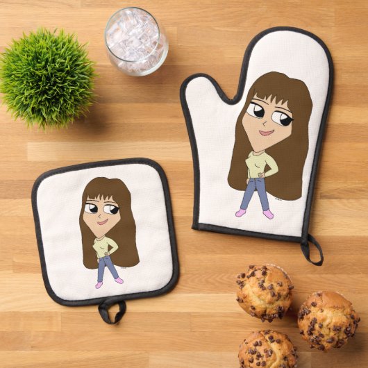 chibi ovenwant & pannenlap set (Top down)